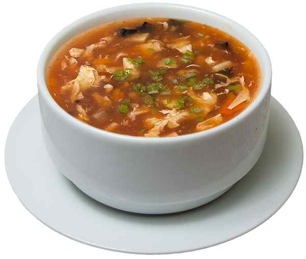 1. Pikantní polévka (jemně pálivé) - 30 Kč