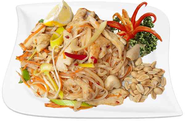 41k. Pad Thai s krevetami - 160 Kč